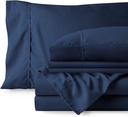 Upgrade Your Bedroom Decor with Bamboo 2200 Series 80gsm Brushed Microfiber Sheet Set