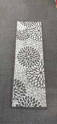 Anti Fatigue Woven 3D Prints Kitchen Mats and Rugs Set of 2 with TPR RUBBER Backing