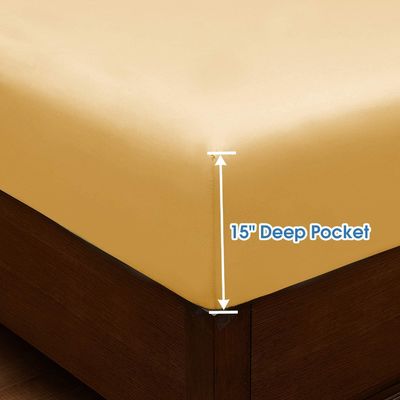 NO Filling Luxury Embroidery Pillowcases for Bedroom Extra Soft Brushed Microfiber Wrinkle Fade Free