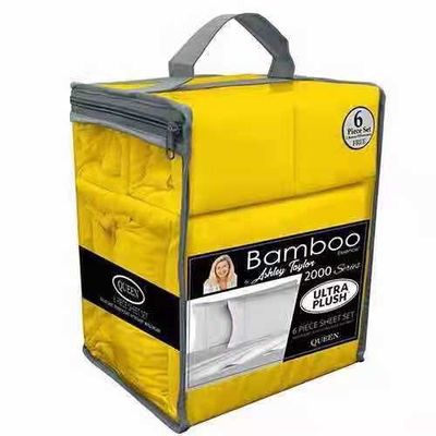 National Standards Color Fastness Grade Bamboo 2200 Series Brushed Microfiber Sheet Set 6pcs