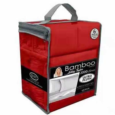 Brushed Microfiber Bamboo 2200 Series 6pcs Set National Standards Color Fastness Grade