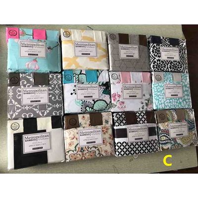 Good 6pcs Microfiber Bedding Sheet Set 80gsm 100% Polyester for NO Filling and Packing