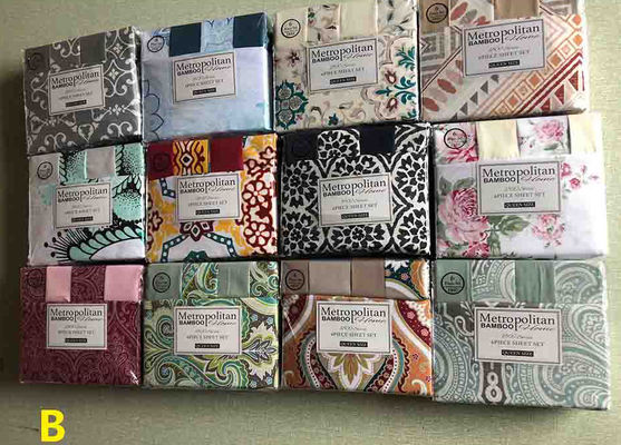 6pcs King Size Microfiber Sheet Set in European and American Style with Solid Pattern