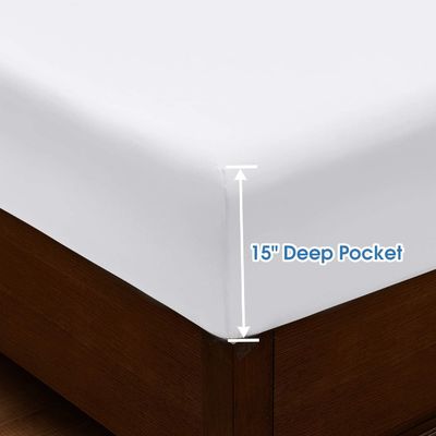 Solid Soft Brushed Microfiber Luxury Embroidery Sheet Set 3/4pcs Customized