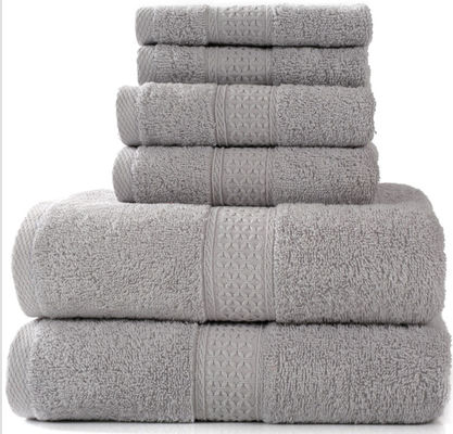 Highly Absorbent and Soft Knitted Cotton Towels 3pcs Set for Your Bathroom Needs