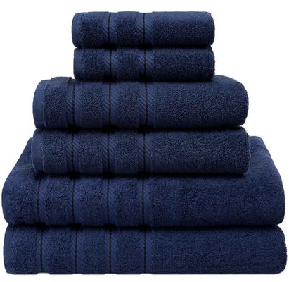 Highly Absorbent and Soft Knitted Cotton Towels 3pcs Set for Your Bathroom Needs