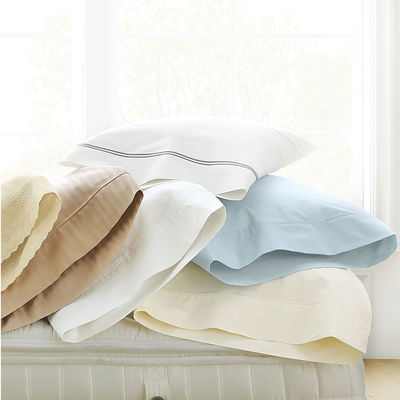 Kids Room Bedding Set 100% Polyester Rope Embroidery Stripe Bed Sheets 3pcs and 4pcs