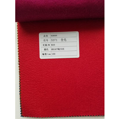 Most Popular Woolen Yarn Type 10% Alpaca 90% Wool 870g/m Direct Worsted Wool Fabric