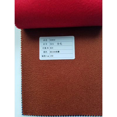 Most Popular Woolen Yarn Type 10% Alpaca 90% Wool 870g/m Direct Worsted Wool Fabric