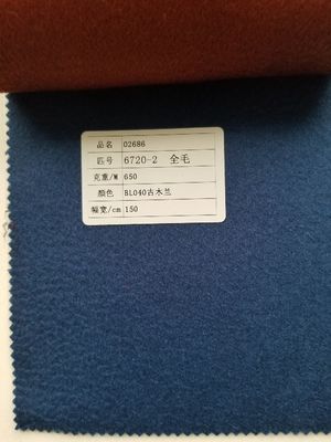 150cm Width Woven Super Soft 90% Wool 40% Alpaca Worsted Wool Suit Fabric for Coat