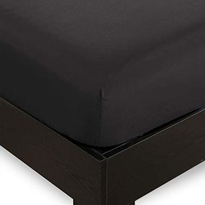 133 * 60 Fabric Density 3 Piece Fitted Sheet Set for 20&quot; Deep Mattresses 2 Pillowcases