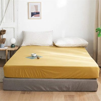 Cheapest Woven Fitted Sheet for Mattress 8 or 14 Inch 4 Way Stretch Microfiber 75gsm