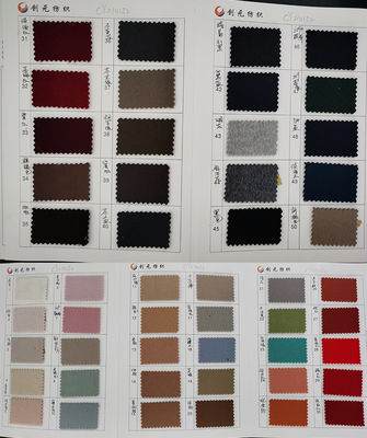 Customizable Lattice Single Sided Wool Fabric for Casual Suits and Coats