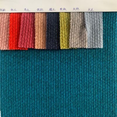 Customized Soft Wool 50% Polyester 50% Coat Fabric for Autumn Winter