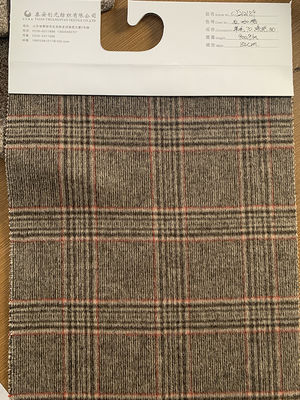 Customized Soft Wool 50% Polyester 50% Coat Fabric for Autumn Winter