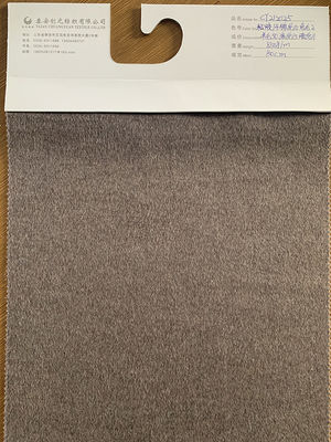 Customized Soft Wool 50% Polyester 50% Coat Fabric for Autumn Winter