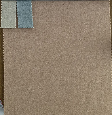 Medium Weight Wool Polyester Melton Fabrics Woven Coat Fabric For Overcoat