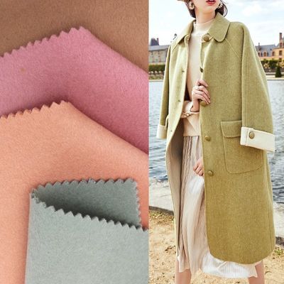 Professional Fashion Wool Fabric Worsted Plain Suit Fabrics  150cm
