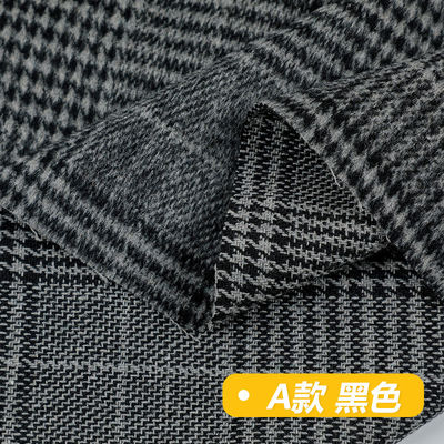 Italian Checked Pattern Wool Fabric for Top Grade Autumn and Winter Suit Trousers