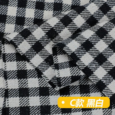 Italian Checked Pattern Wool Fabric for Top Grade Autumn and Winter Suit Trousers