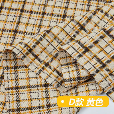 Italian Checked Pattern Wool Fabric for Top Grade Autumn and Winter Suit Trousers