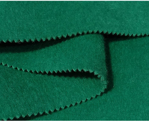 Customized Winter Coats Fleece Fabric 90% Wool 10% Alpaca Super Soft One Side Brushed