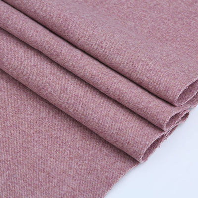 Customized Multicolor Super Soft Wool Alpaca Worsted Jacket Fabric with Dyed Pattern