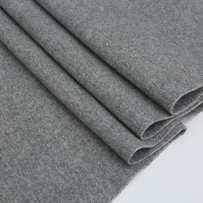 Customized Multicolor Super Soft Wool Alpaca Worsted Jacket Fabric with Dyed Pattern