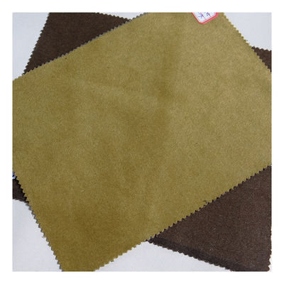 Dyed Pattern Thermal Woven 100% Wool Fabric For Coat Medium Weight