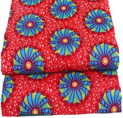 40X40 Yarn Count Satin Fabric African Wax Prints Ghana Hitarget Real Wax Top-Notch