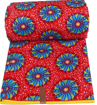 40X40 Yarn Count Satin Fabric African Wax Prints Ghana Hitarget Real Wax Top-Notch