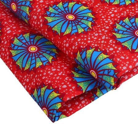 40X40 Yarn Count Satin Fabric African Wax Prints Ghana Hitarget Real Wax Top-Notch