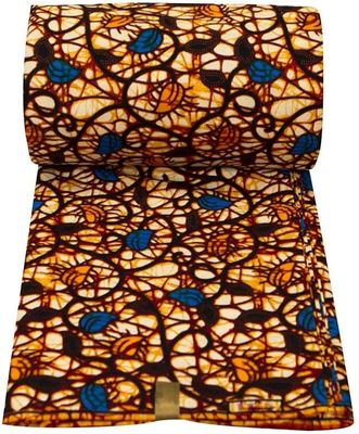 Weft Knitted African Cotton Wax Cloth Printed Cloth with Medium Weight and Wax Pattern