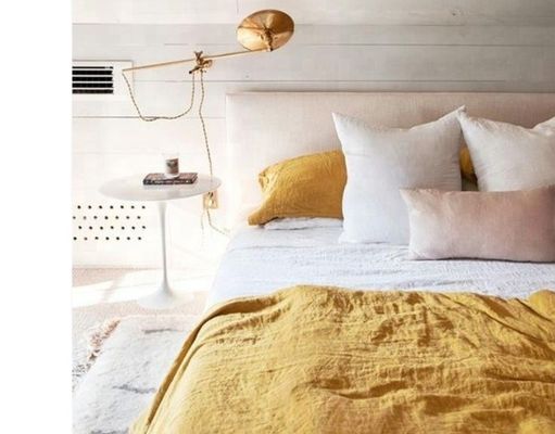 Pure Washed Linen Sheets Set European Flax Bedding Customizable and Can Be Customized