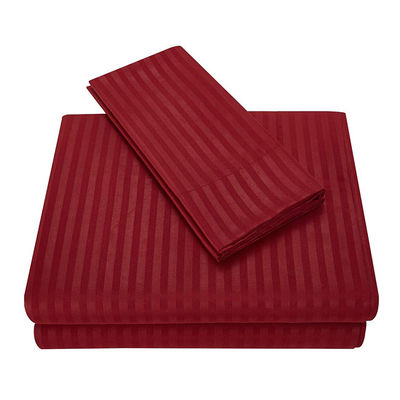 NO Filling 80gsm 100% Polyester Microfiber Embossed Bedding Sheet Set from Xinpai 133 * 60 Fabric Density