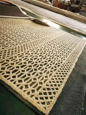 Customized 100% Handmade Technique Wool Hand Tufted Carpet for Hotel Soft and Durable