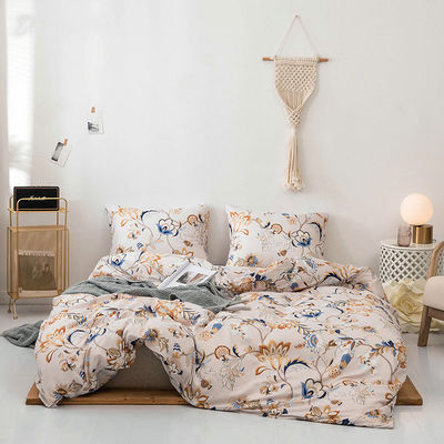 300tc Thread Count Solid Pattern 100% Lyocell Bedding Sheet Set for Comfortable Sleep