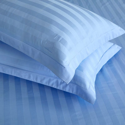 Blue and White Striped Sheets 100% Cotton Hospital Bedding Sets at for in Grade A