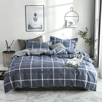 100% Polyester Fibre Customised 4 Piece 2021 King Size Bedding Set Cotton 300Tc for Bedroom