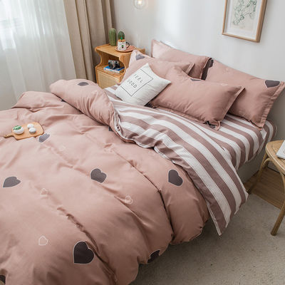 Adult Grade A 100% BAMBOO Bedding Comforter Sets with Marble Pattern Duvet Cover Set