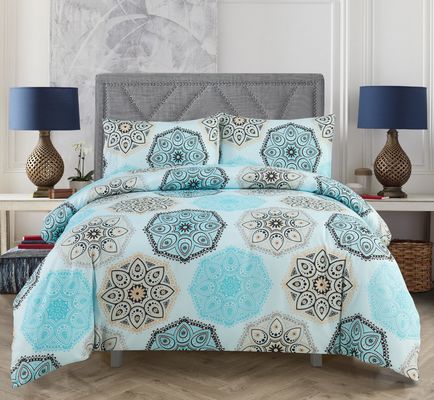 Super Soft Brushed Microfiber Duvet Cover Set 4pcs 1.5-2 Kg for Wedding Anniversary