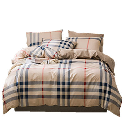 4 Pcs Solid Pattern 100% Pure French Soft Durable Flax Linen Bedding Duvet Cover Sets