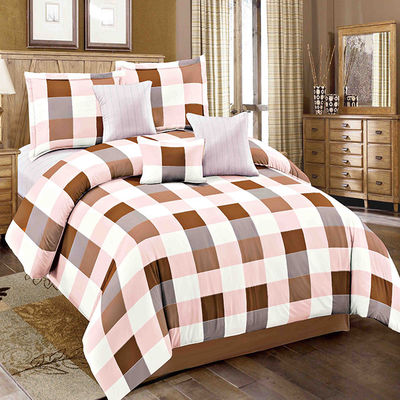 Customized Yarn Dyed Plaid Stripe Bedding Set Sheet Pillowcase Sets is customized Yes