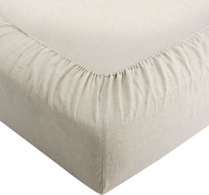 Queen Size Stone Washed French Linens Bedding Set of 4 100% Pure Flax Linen Europe Style