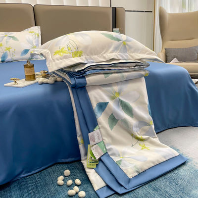 Solid Pattern 300TC Luxury Bamboo Bedding Set for Customization and Comfortable Sleep