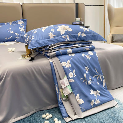 Solid Pattern 300TC Luxury Bamboo Bedding Set for Customization and Comfortable Sleep