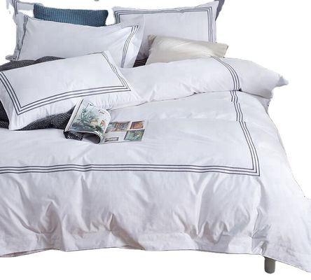 60 Count Pure Clothes Cotton Bedding Set for Comfortable Sleep in Hotels