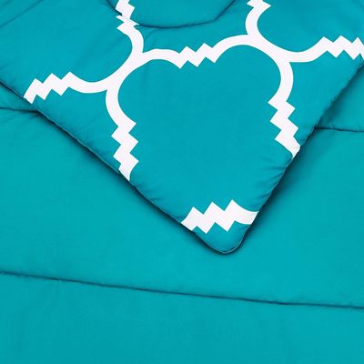 Europe Style Lightweight Microfiber Bed-In-A-Bag Comforter Set with Durable Stitching