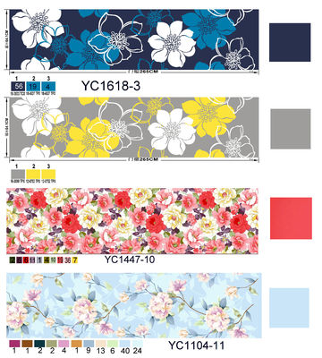 200TC 10 Different Designs 100% Polyester Print Microfiber Fabric Bedding Sheet Set 6pcs